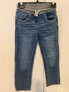 Cat & Jack Straight Leg Drawstring Toddler Jeans Size 5T